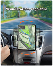 Carica l'immagine nel visualizzatore di Gallery, APPS2Car Supporto robusto per iPad per slot CD auto, supporto per tablet universale 2-in-1 da 4,7-11", supporto per iPad