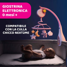 Carica l'immagine nel visualizzatore di Gallery, Chicco Next2Dreams Giostrina Neonato 3in1 con Carillon Elettronico per Culla e Lettino, Compatibile con Culla Chicco Nex