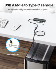 Carica l'immagine nel visualizzatore di Gallery, ORICO USB C femmina a USB 3.0 maschio USB A a 10 Gbps USB3.2 Gen 2 cavo adattatore, USB A a USB C femmina per USB 3.2 Ge