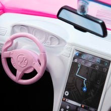 Carica l'immagine nel visualizzatore di Gallery, Barbie - Cabrio Veicolo Decapottabile Rosa a Due Posti con Ruote Funzionanti e Dettagli Realistici, Giocattolo per Bambini 3+ Anni, HBT92