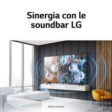 Carica l'immagine nel visualizzatore di Gallery, LG UHD 75'', Serie UR75, Smart TV 4K, 75UR75006LK, Processore α5 Gen6, HDR10 Pro, Filmmaker Mode, Game Optimizer, Wi-Fi, webOS 23, Alexa, Sports Portal, 3 HDMI, 2 USB