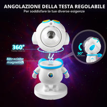 Carica l'immagine nel visualizzatore di Gallery, Kangtaixin Astronauta Proiettore Cielo Stellato per Bambini, Luce Notturna a LED con Telecomando, Controllo App, Decoraz