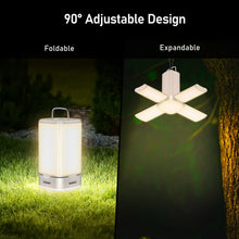Carica l'immagine nel visualizzatore di Gallery, Blukar 116 LED Lampada Campeggio Ricaricabile, Alta Luminosa Luce Campeggio