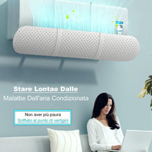 Carica l'immagine nel visualizzatore di Gallery, Deflettore per Condizionatore Universale, Regolabile Parabrezza Aria condizionata Scudo, Freddo/Calda, per casa/Ufficio,