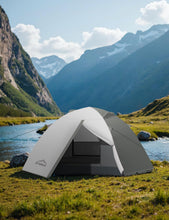 Carica l'immagine nel visualizzatore di Gallery, Gysrevi Tenda Campeggio per 2-3 Persone Tenda da Campeggio Doppia Porta Impermeabile &amp; Antivento Tenda Interna ed Esterna 2 in 1 Adatto per il Campeggio, Escursioni, Arrampicata, Escursioni, Viaggi di