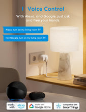 Carica l'immagine nel visualizzatore di Gallery, Meross Presa Smart WiFi con Monitoraggio Consumi, Presa Intelligente 16A, Presa Smart Schuko (Type F) Compatibile con Alexa, Google Home e SmartThings, Controllo Vocale e Remoto, 4 Pezzi