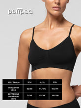 Carica l&#39;immagine nel visualizzatore di Gallery, Pompea Reggiseno Senza Ferretto Invisibile, Brassiere Seamless in Morbida Microfibra con Spallina Stretta, Effetto Seconda Pelle
