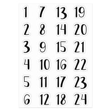 Carica l'immagine nel visualizzatore di Gallery, Calendario dell'avvento da riempire: calendario avvento fai da te 2023 - scatoline, numeri adesivi - Calendario avvento fai da te - LIVAIA kit regalo