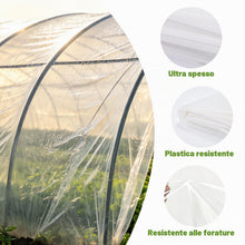 Carica l'immagine nel visualizzatore di Gallery, Trasparente per Serra, Film per Serra in Polietilene Trasparente, 3 x 6M Telo da Giardino Extra Spesso Antistrappo, Cope