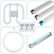 Carica l'immagine nel visualizzatore di Gallery, 6 Pezzi FS-U Starter per Tubi Fluorescenti 4-80W 220-240V Starter Neon