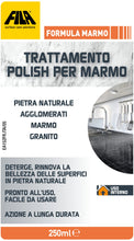 Carica l'immagine nel visualizzatore di Gallery, FILA Solutions FORMULA MARMO Polish Lucidante Marmo Top Cucina - 250ml