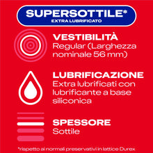 Carica l'immagine nel visualizzatore di Gallery, Durex Fun Explosion Mix di Preservativi Sottili, Con Rilievi e Nervature e Aromatizzati alla Fragola, 40 Profilattici, E
