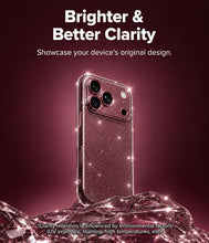 Carica l'immagine nel visualizzatore di Gallery, Ringke Air per Cover iPhone 18 Pro - Glitter Clear