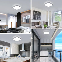 Carica l'immagine nel visualizzatore di Gallery, Comely Plafoniera LED Soffitto Quadrata, 36W Moderno Lampada da Soffitto