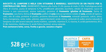 Carica l'immagine nel visualizzatore di Gallery, Pesoforma Biscotti Lampone e Mela, 8 Pasti Sostitutivi Dimagranti, 528g