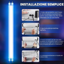 Carica l'immagine nel visualizzatore di Gallery, FSL BL T8 F10W Lampadina UV di Ricambio 13 Pollici per Insetticida, Adatta per Antizanzare/Anti-mosche, 2 Pezzi