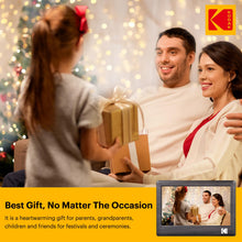 Carica l'immagine nel visualizzatore di Gallery, KODAK 7 pollici Cornice Digitale, cornice elettronica, schermo IPS, foto/musica/lettore video, calendario/allarme, supporto USB o scheda SD, rotazione automatica, con telecomando