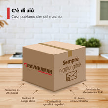 Carica l'immagine nel visualizzatore di Gallery, RAVN HAMAN Set di 4 Ruote pivottanti per mobili 50 mm, freno, fino a 100 kg