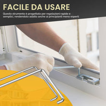 Carica l'immagine nel visualizzatore di Gallery, 2 pezzi Chiave di Regolazione per Finestre, Chiave a Brugola 4mm e TORX TX15, Parti di Ricambio per Montaggio e Regolazi