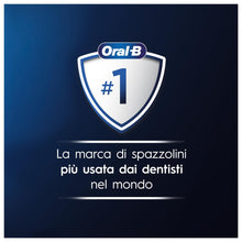 Carica l'immagine nel visualizzatore di Gallery, Oral-B Spazzolino Elettrico Ricaricabile Pro 3 3000, Sensore di Pressione Luminoso, Batteria a Lunga Durata, 2 Testine Cross Action, 1 Spazzolino Elettrico, Nero, Idea Regalo