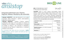 Carica l'immagine nel visualizzatore di Gallery, Bios Line Integratore Alimentare Vitacalm Ansistop Fast A, 60 Compresse