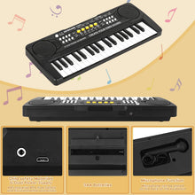 Carica l'immagine nel visualizzatore di Gallery, Pianola Tastiera Bambini, Tastiera Elettronica Portatile 37 Tasti con Micro
