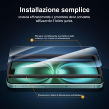 Carica l&#39;immagine nel visualizzatore di Gallery, NEW&#39;C 2 x Pellicola Vetro Temperato per iPhone 16 (6,1 pollici) e 2 x Pellicola Vetro Protettiva Fotocamera Posteriore per iPhone 16 - Ultra Resistente - Strumento di facile installazione incluso