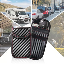 Carica l'immagine nel visualizzatore di Gallery, Confezione da 2 custodia protettiva per keyless, per bloccare il segnale delle chiavi dell'auto,tasche per chiave auto, 