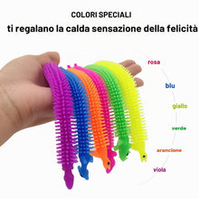 Carica l'immagine nel visualizzatore di Gallery, Zayin Fidget Fidget Noodles Giocattolo Elastico per Unicorno Giocattolo sensoriale Unico ADHD sensoriale Ideale per Bamb