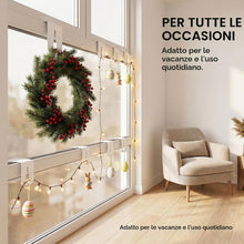 Carica l'immagine nel visualizzatore di Gallery, 12 Pezzi Ganci Decorativi per Finestre Bianco, Ganci per Finestre da Appendere, per Fino a 20mm di Spessore, Senza Incol