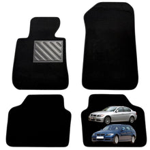 Carica l'immagine nel visualizzatore di Gallery, Tappetini BMW Serie 3 E90/E91 2005-2011, Set 4 Pezzi, Su Misura
