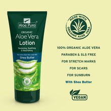 Carica l'immagine nel visualizzatore di Gallery, Aloe Pura Aloe Vera Lotion Lozione Corpo, 200 ml