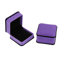 Carica l'immagine nel visualizzatore di Gallery, Navachi Orecchini a perno in argento Sterling 925 placcato oro bianco 18 carati 4,5 ct con rubino smeraldo, Pietra Cristallo, Zaffiro sintetico