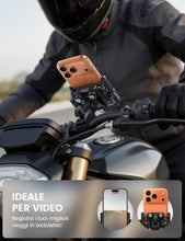 Carica l'immagine nel visualizzatore di Gallery, Lamicall Supporto Telefono Moto, Porta Telefono Bici [Non Copre Fotocamera]
