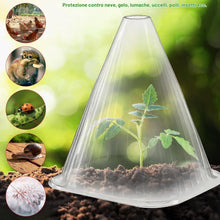 Carica l'immagine nel visualizzatore di Gallery, KAHEIGN 20 Pezzi Campane per Piante da Giardino, 22CM x 19CM Copertura per Campana per Piante in Plastica Mini Serra Riu