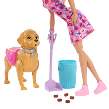 Carica l'immagine nel visualizzatore di Gallery, Barbie Set con Cane a Passeggio e Bambola Malibu