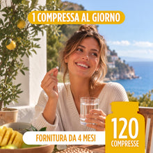 Carica l'immagine nel visualizzatore di Gallery, Bromelina Forte 120 Compresse fino a 4 mesi di fornitura - INTEGRISME