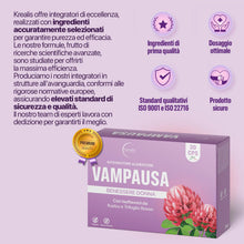 Carica l'immagine nel visualizzatore di Gallery, Integratore Menopausa | Isoflavoni di Trifoglio Rosso, Kudzu e 13 Nutrienti