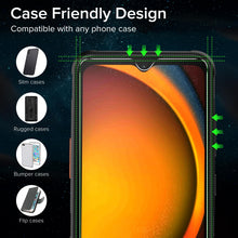 Carica l'immagine nel visualizzatore di Gallery, iVoler 3 Pezzi Vetro Temperato per Samsung Galaxy Xcover 7 / Samsung Galaxy Xcover7, Pellicola Protettiva con Cornice di