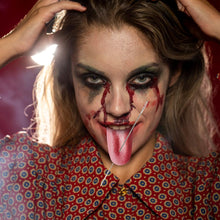 Carica l'immagine nel visualizzatore di Gallery, 2 pezzi lingua artificiale realistica, accessorio per scherzi, trucco retrattile, giocattolo spaventoso per Halloween, l