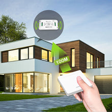 Carica l'immagine nel visualizzatore di Gallery, Interruttore Luce Senza Fili, Rimovibile Interruttore Wireless Con Trasmettitore Radio 100M 2300W Portata Telecomando Pe