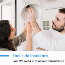 Carica l'immagine nel visualizzatore di Gallery, ANTELA Lampadina WiFi Intelligente E27, 9W 1000 Lumen Lampadine Led Smart Alexa Multicolore RGBCW Dimmerabile 2700-6500K