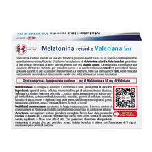 Carica l'immagine nel visualizzatore di Gallery, Matt, Melatonina Retard Valeriana Fast, Integratore, 30 Compresse