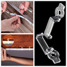 Carica l'immagine nel visualizzatore di Gallery, HUAZIZ 150 Pezzi Clip Strisce LED Clip di Fissaggio del Silicone Clip di Fissaggio con Viti Fissaggio Strisce per LED 10