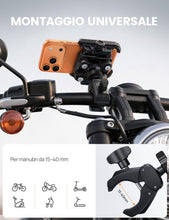 Carica l'immagine nel visualizzatore di Gallery, Lamicall Supporto Telefono Moto, Porta Telefono Bici [Non Copre Fotocamera]