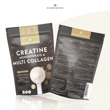 Carica l'immagine nel visualizzatore di Gallery, N2 Natural Nutrition. Creatina monoidrato + collagene multi idrolizzato con vitamina C in polvere (70 dosi) 3000 mg di c
