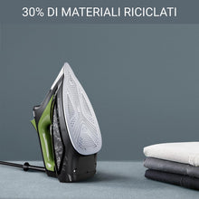 Carica l'immagine nel visualizzatore di Gallery, Rowenta DW6330D1 Eco Intelligence Ferro a Vapore, Distribuzione Ottimale del Vapore, 2500 W di Potenza, Tempo di Riscaldmento Rapido, 300 ml, Nero/Verde