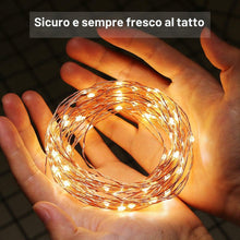 Carica l'immagine nel visualizzatore di Gallery, Lepro Luci Natale Esterno 20m, 200 LED Luce Bianco Caldo, IP65 Impermeabile