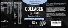 Carica l'immagine nel visualizzatore di Gallery, Collagene in polvere, 500 g, peptidi di collagene idrolizzato bioattivo, proteine in polvere, insapore, bevanda energizzante al collagene di tipo 1, 2 e 3, ad alto dosaggio