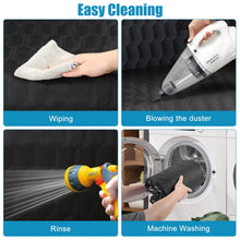 Carica l'immagine nel visualizzatore di Gallery, OneAmg Telo Auto per Cani Bagagliaio Coprisedile Auto per Cane Antiscivolo Resistente All'acqua Antigraffio Telo Macchina per Cani con Ciotola per Cani e Borsa per la Conservazione(182cm×101cm)